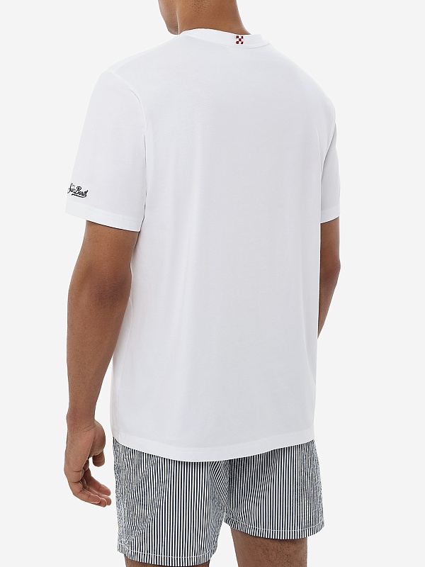 Футболка муж MC2 Saint Barth DOV0009 00049H SB 01N EMB - 2