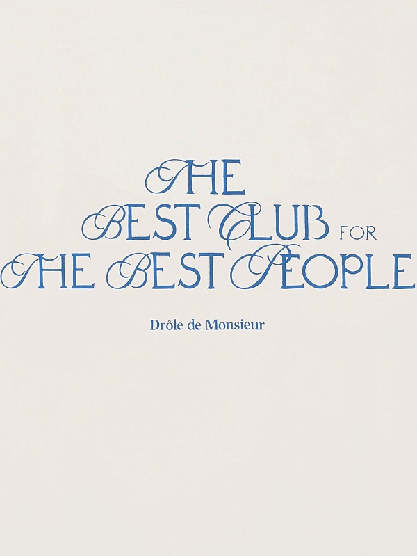 Футболка муж Drôle de Monsieur I-TS273-CO002-OW OFF WHITE - 1