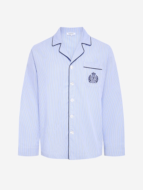 Рубашка муж Sporty & Rich SI02164243ST02 Blue Stripe - 0