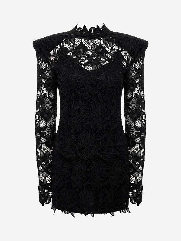 Платье жен Nissa RRS16344 BLACK - 0