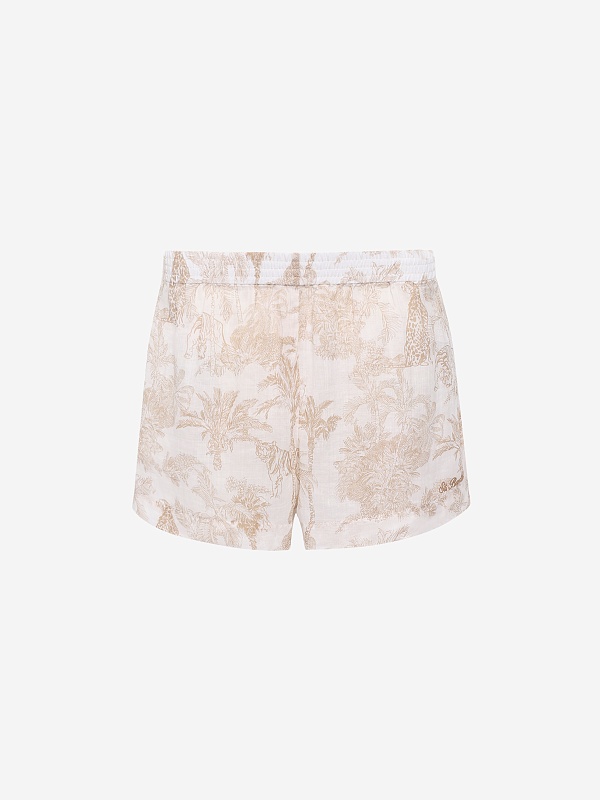 Шорты жен MC2 Saint Barth MEA002-01087L 01087L RAMIE JUNGLE OCEANIA 0119 - 0