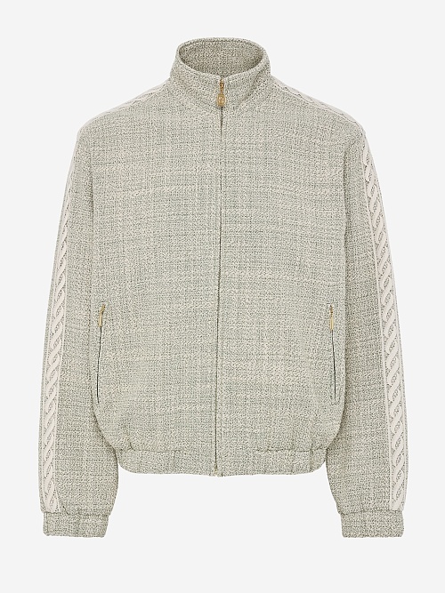 Бомбер муж Drôle de Monsieur G-JT214-CO186-LGN LIGHT GREEN - 0