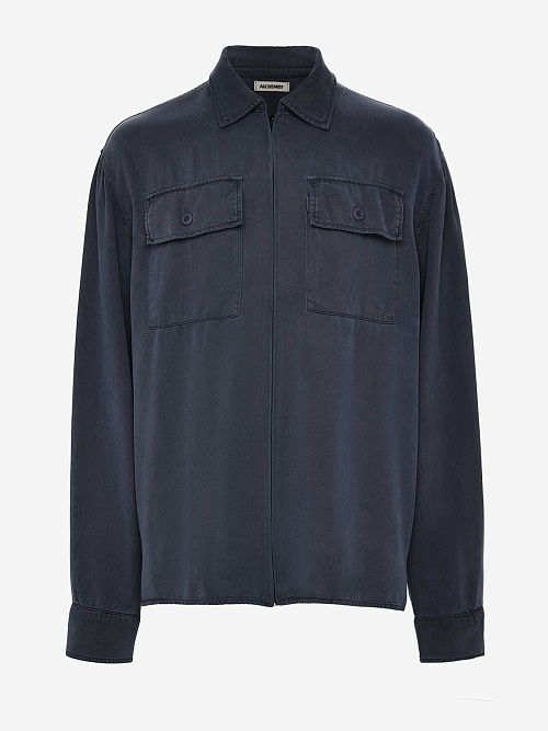 Рубашка муж Alchemist AL MA RS25 MW SH 16c Dark Navy - 0