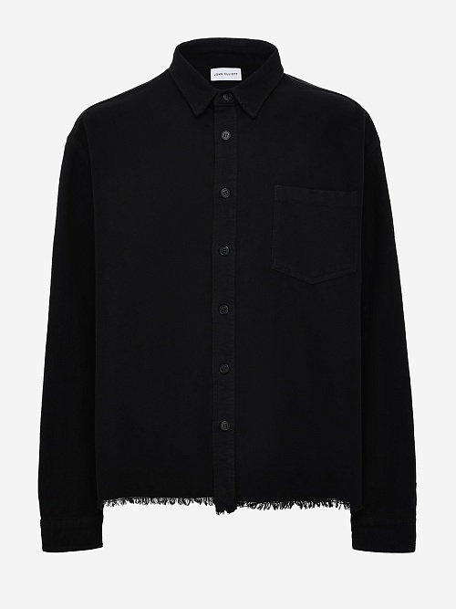 Рубашка муж John Elliott E047F9210A Black - 0