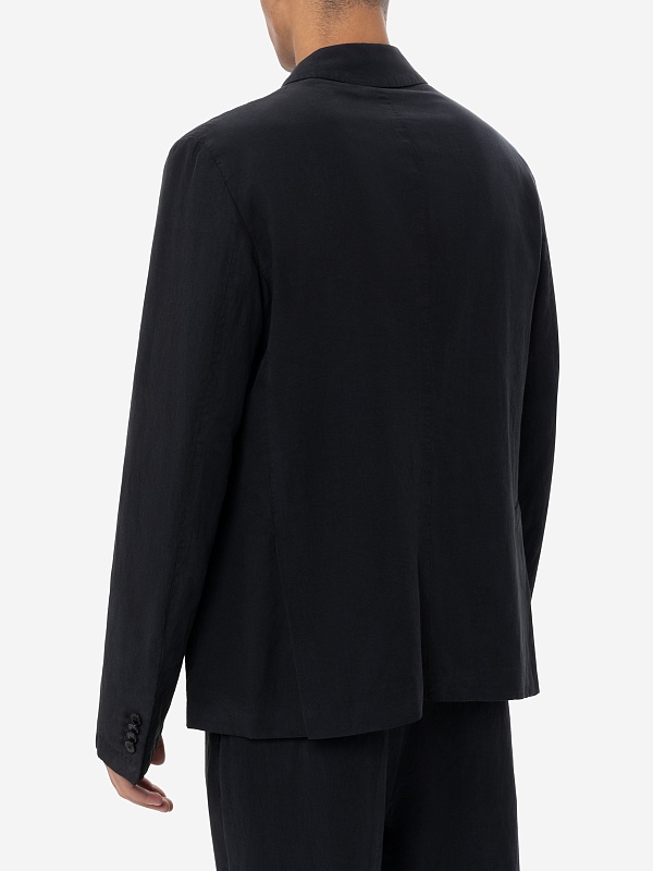 Пиджак муж Officine Generale S25MTLG408 BLACK - 3