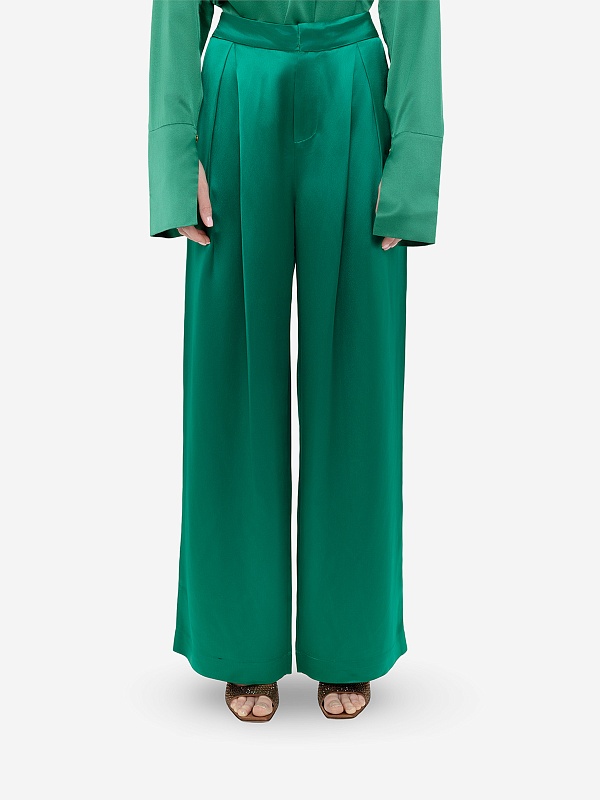 Брюки жен Danamé 324FW3505A FOREST GREEN - 3