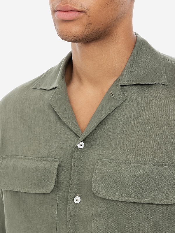 Рубашка муж TAGLIATORE ROWAN 740005 V1283 678 VERDE - 4