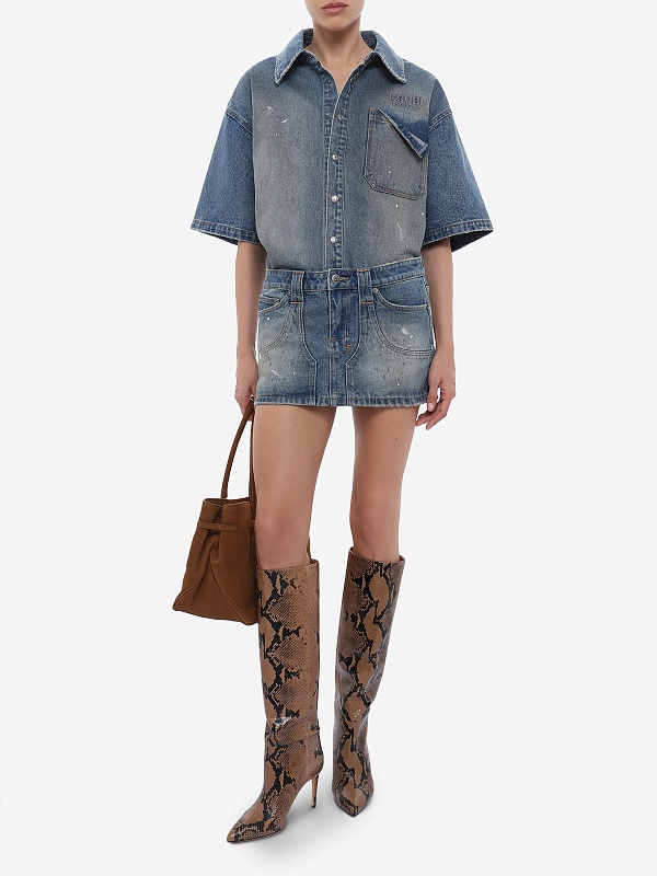 Рубашка жен Ksubi WSP26SH006 denim - 1