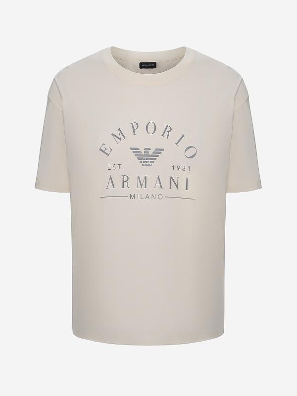 Футболка жен Emporio Armani EW001898 AF15345 U1054 IVORY - 0