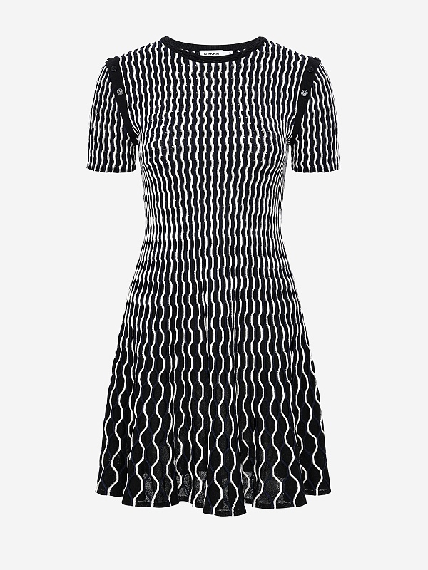 Платье жен Simkhai 525-1212-K BLACK MULTI - 4