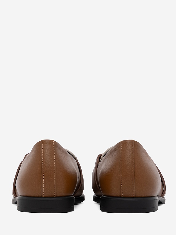 Лоферы жен Furla YI48FNUNCO0003543S9200 BRANDY + MARSHMALLOW - 4