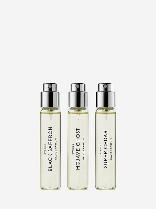 Набор (парфюмерная вода 3шт) унисекс BYREDO 10000123 Boisée (Mojave, S.Cedar, Black Saffron) 3*12 мл - 0