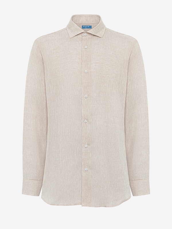Рубашка муж Fefe Napoli CL 114(BEIGE) - 5