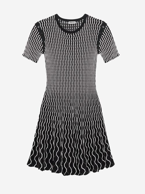 Платье жен Simkhai 525-1212-K BLACK MULTI - 0