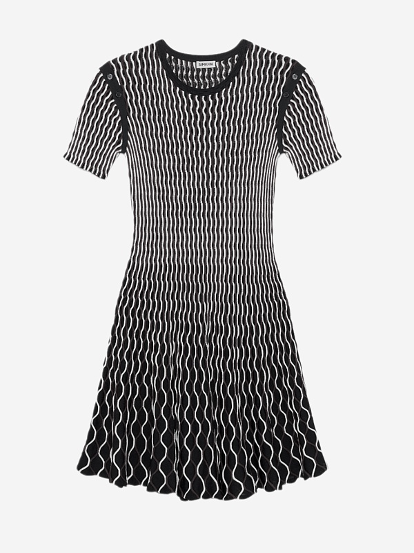 Платье жен Simkhai 525-1212-K BLACK MULTI - 4