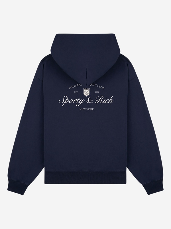 Худи муж Sporty & Rich ST09166328BL106 Dark Navy - 1