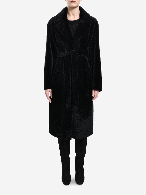 Дубленка жен Burka K-1455/FP/115BR Черный - 2