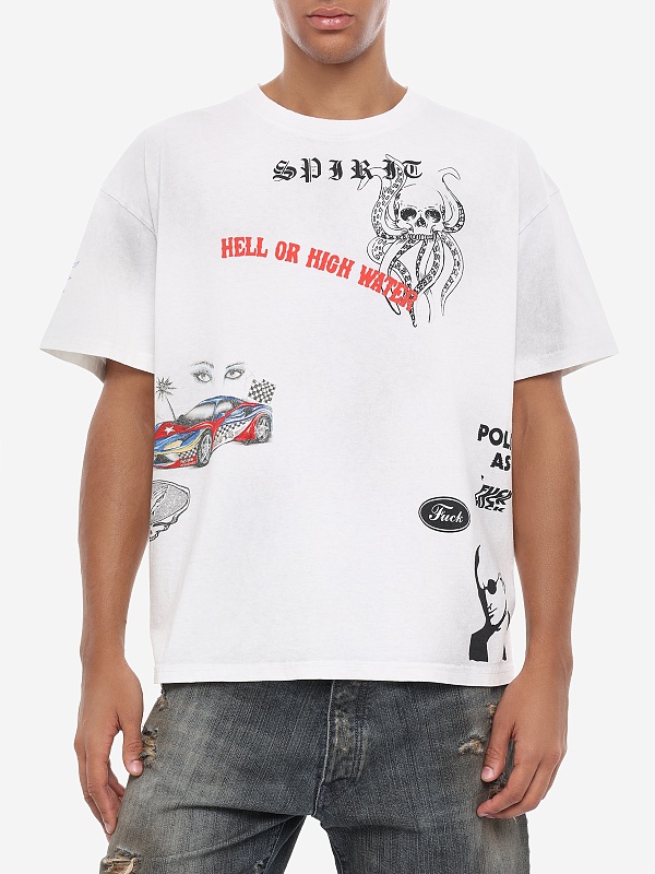 Футболка муж Alchemist ALSS26MJSST42f Dirty White Opal - 3