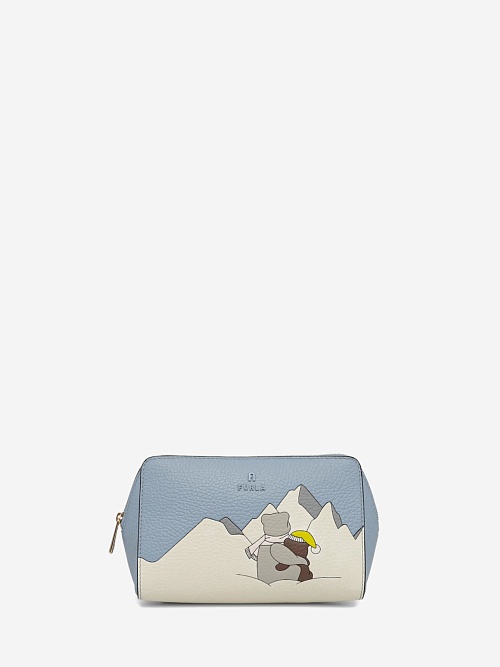 Косметичка жен Furla WE00618BX42904500S9001 TONI CARTA DA ZUCCHERO - 0