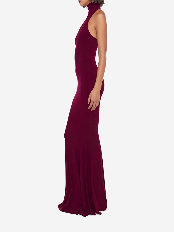 Платье жен Norma Kamali KK4253PLB14043 PLUM - 3