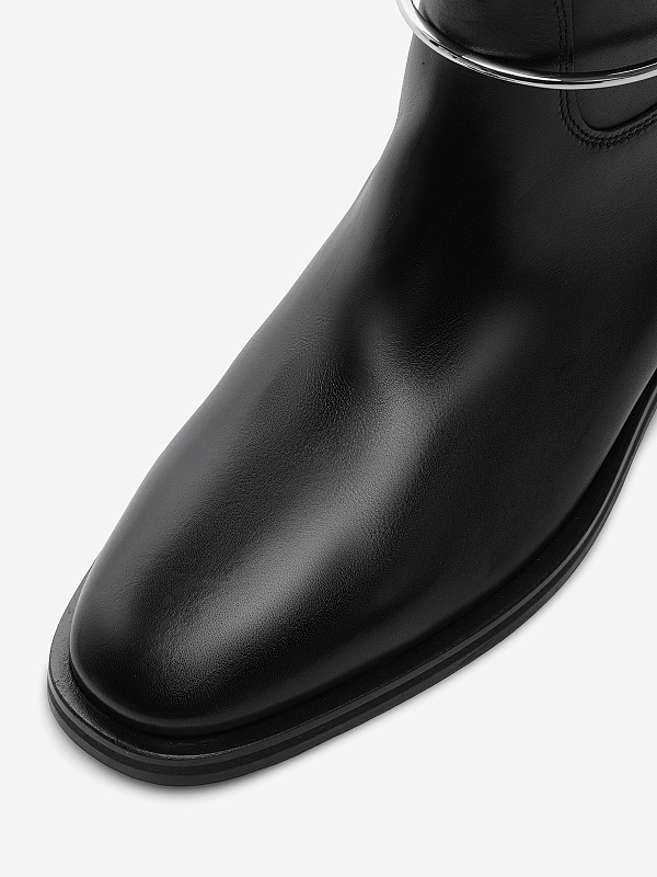 Сапоги жен Kennel & Schmenger 38800-220 schwarz/silver Sohle schwarz - 4