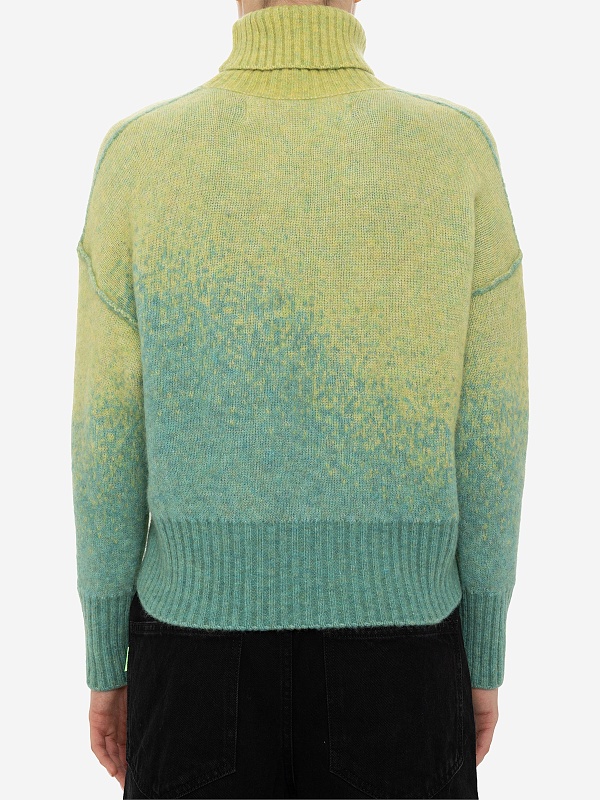 Водолазка жен Isabel Benenato DK171 1324 GREEN/TURQUO - 4