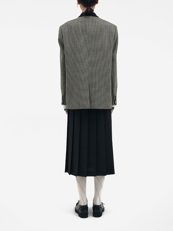 Жакет жен EENK EEB-1P353-JK06-BI Black/Cream - 2