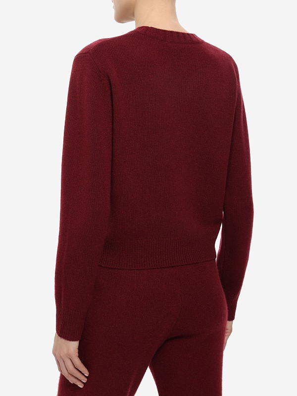 Свитер жен Sporty & Rich WS01262302RE10 Merlot - 2