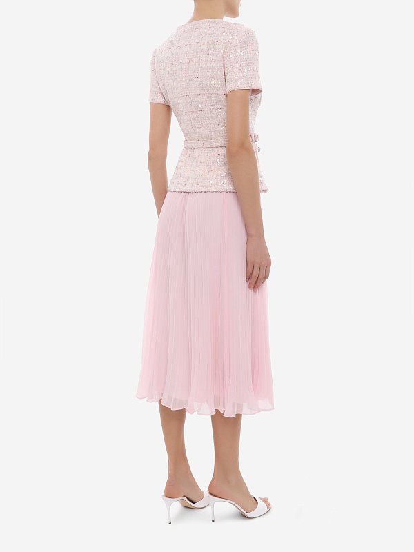 Платье жен Self-Portrait SS26-164M-P PINK - 3