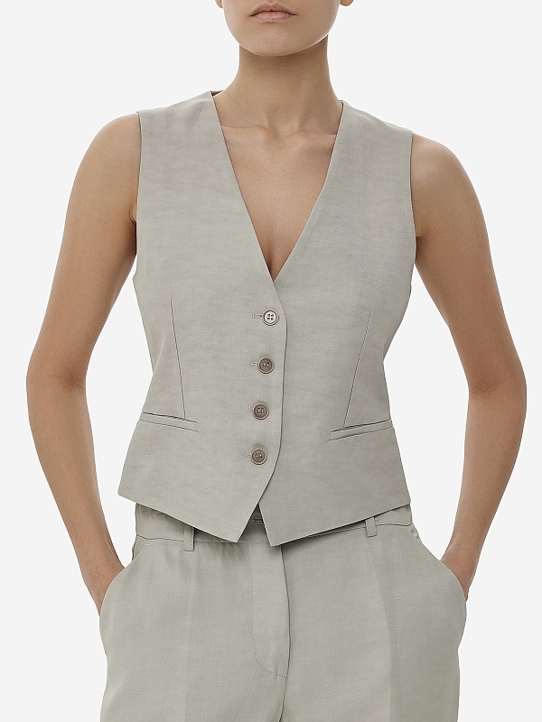 Жилет жен P.A.R.O.S.H. D410028 038 STUCCO - 3