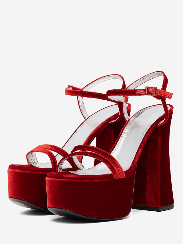 Босоножки (платформа) жен Philosophy Di Lorenzo Serafini 3204 5780 A0115 Red - 4
