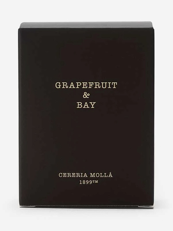 Свеча унисекс Cereria Molla 1899 MI5546 Grapefruit & Bay 70г - 1