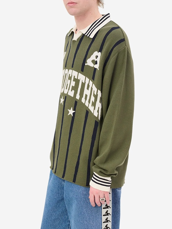 Свитер муж Carne Bollente AW25LSP0101 Green - 1