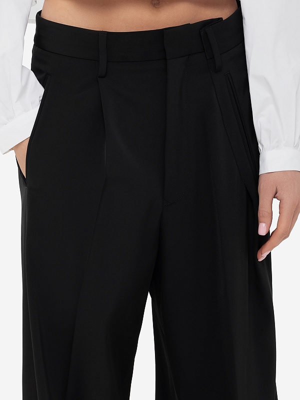 Брюки жен MM6 S52KA0490 S54445 900 - 5