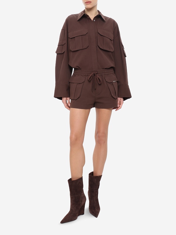 Шорты жен Ksubi WPS26WA013 brown - 1