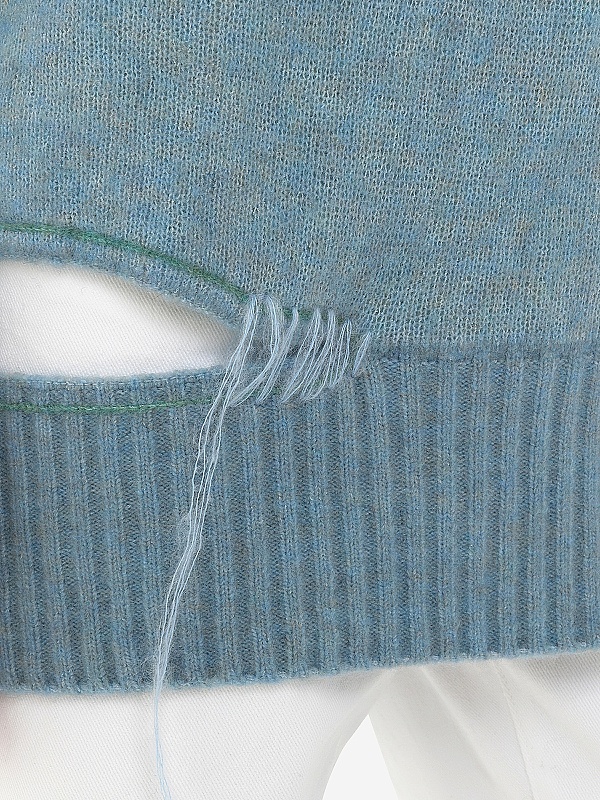 Свитер жен Isabel Benenato DK172 2426 TURQUOISE/SKY - 5