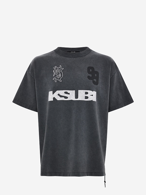 Футболка муж Ksubi MFA25TE011 CHARCOAL - 5
