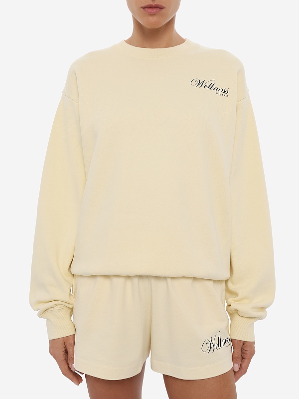 Толстовка жен Sporty & Rich ST09876083YE02 Almond Navy - 3