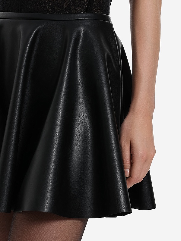 Юбка жен Norma Kamali ST325SLV015001 BLACK - 5