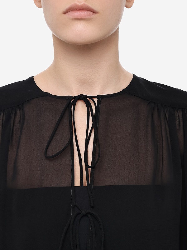 Блуза жен THE ANDAMANE T180945A TNS038 BLACK - 4