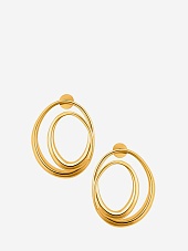 Серьги жен MISHO SUME04M Gold