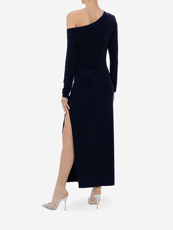 Платье жен Norma Kamali KK2243PLE35951 TRUE NAVY - 4