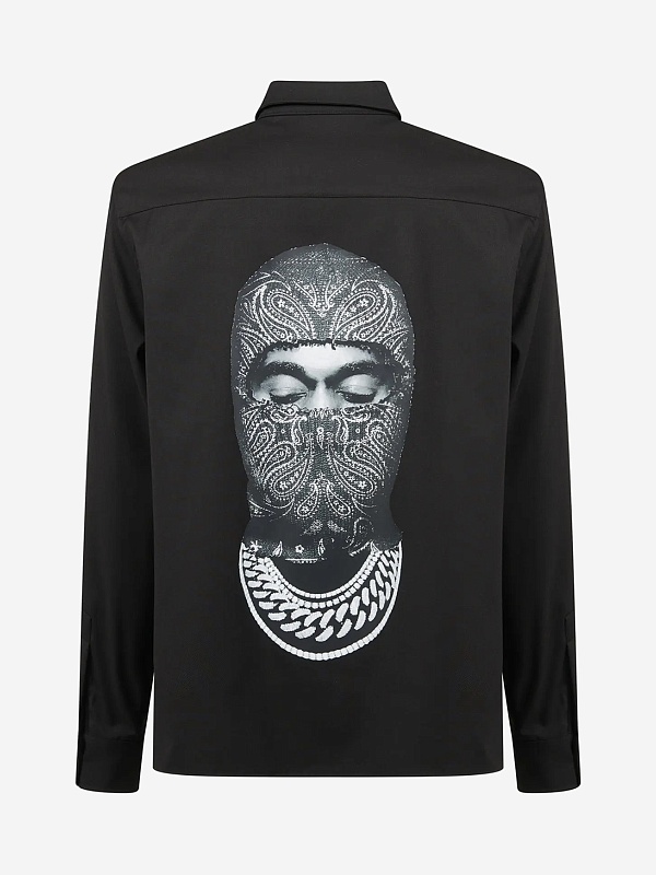 Рубашка муж IH NOM UH NIT NUW25220 009_BLACK - 1