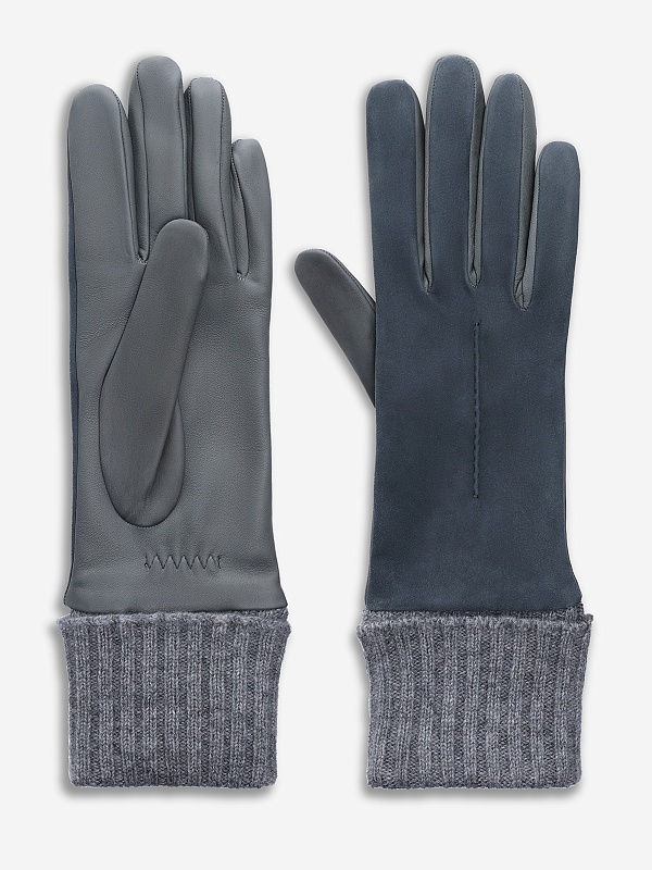 Перчатки жен Portolano 4979 COL 48 / GREY / GREY - 1