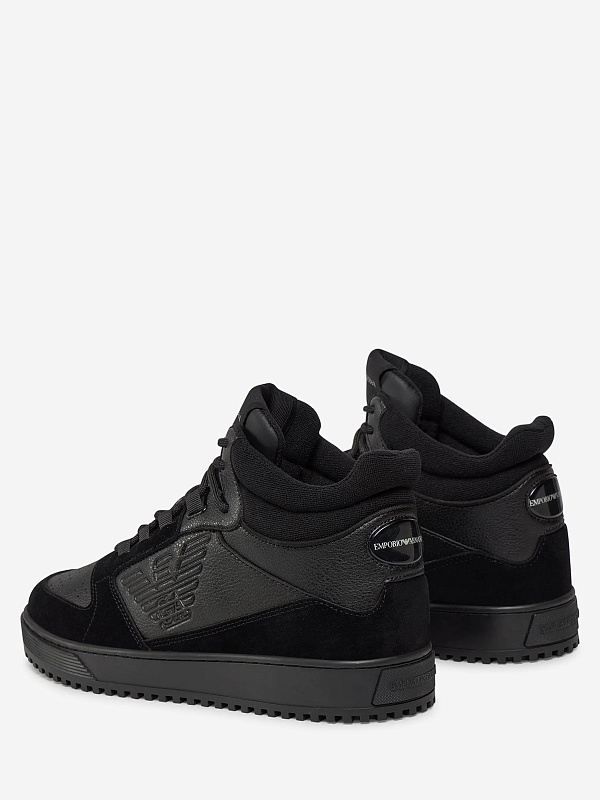 Кеды высокие муж Emporio Armani X4Z129 XR071 00002 - 3