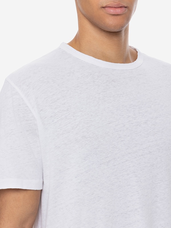 Футболка муж Officine Generale S25MTEE201 WHITE - 4