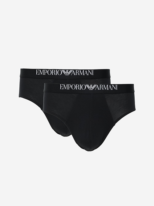 Набор (трусы 2 пары) муж Emporio Armani EM000251 AF14134 MC005 BLACK/BLACK - 0