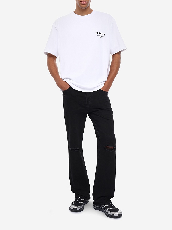 Футболка муж PURPLE P117-HWSP126 WHITE - 1