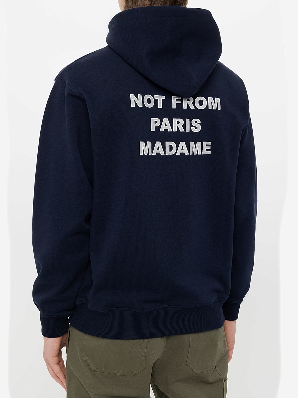 Худи муж Drôle de Monsieur PERM-HO162-CO127-NY NAVY - 4