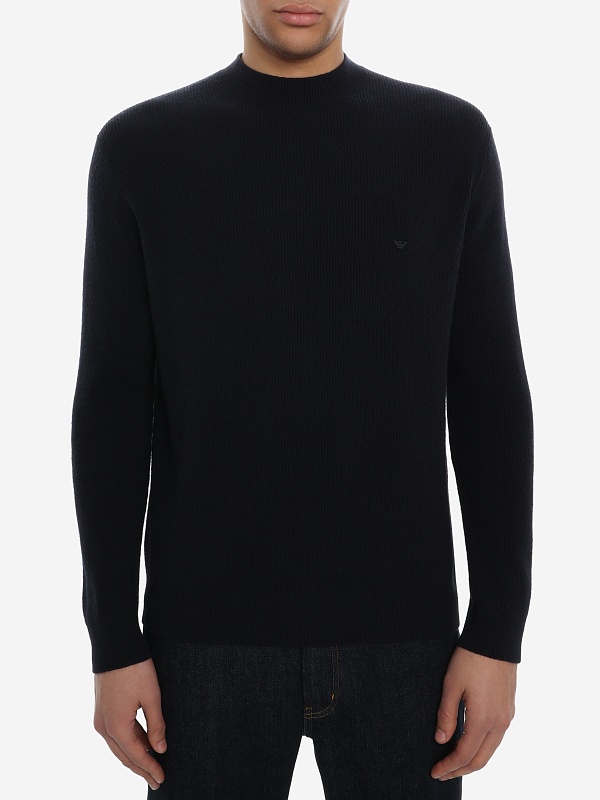 Свитер муж Emporio Armani EM002635 AF18234 UB118 ICONICO 0920 BLU NAVY EA - 3